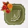 Mrs. Alice Napkins|Edie Moss Green Napkins (Set Of 4)