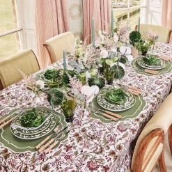 Mrs. Alice Napkins|Edie Moss Green Napkins (Set Of 4)