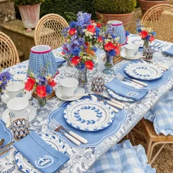 Mrs. Alice Starter Plates|Elizabeth Garland Dinner & Starter Plates (Set Of 8)