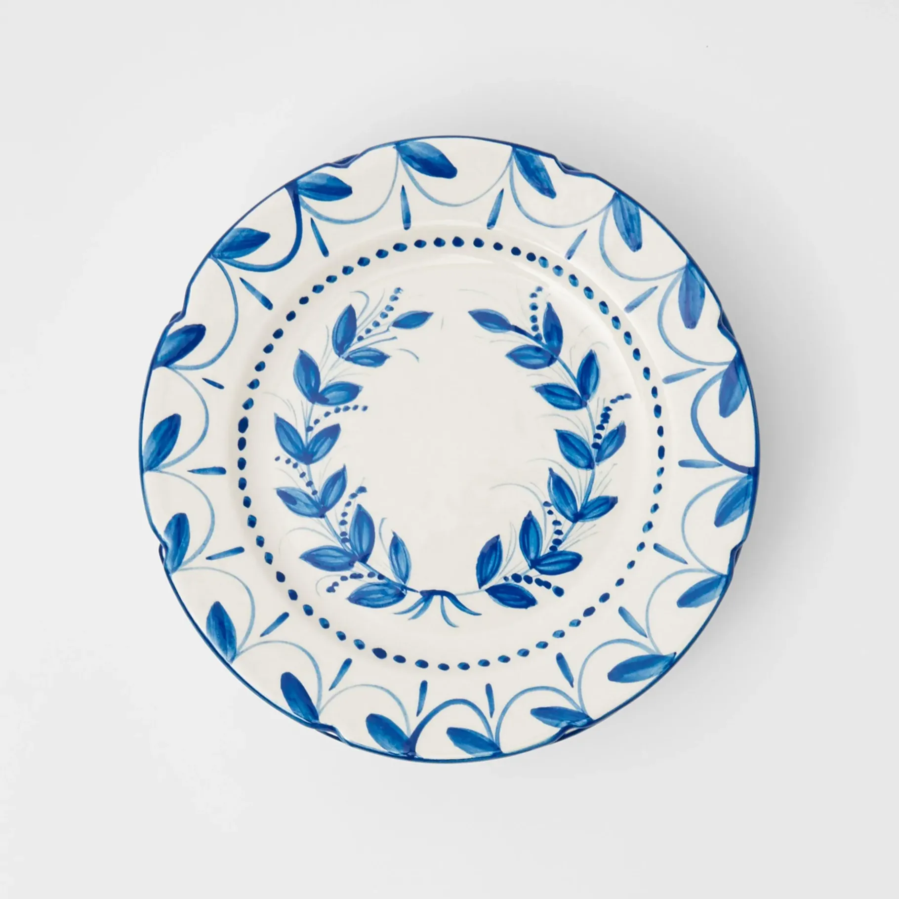 Mrs. Alice Crockery Sets|Elizabeth Garland Dinner & Starter Plates (Set Of 8)