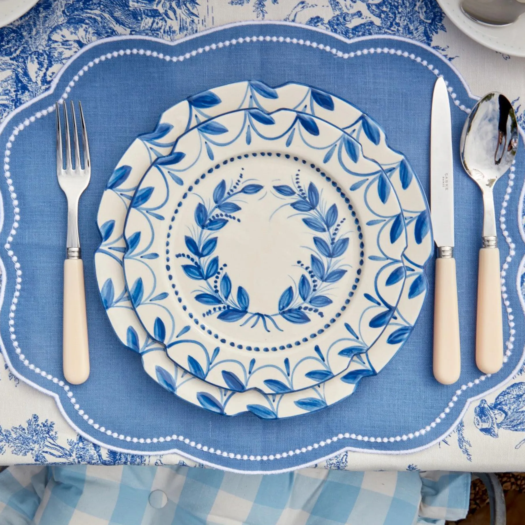 Mrs. Alice Crockery Sets|Elizabeth Garland Starter Plates (Set Of 4)