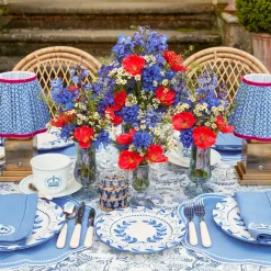 Mrs. Alice Crockery Sets|Elizabeth Garland Starter Plates (Set Of 4)