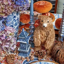 Mrs. Alice Candlescapes|Elodie Blue Candle Holder Set