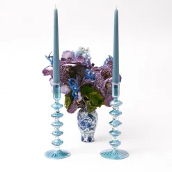 Mrs. Alice Candlescapes|Elodie Blue Candle Holder Set