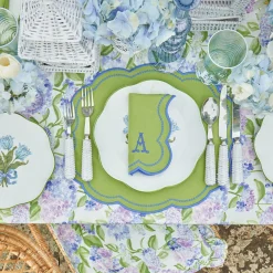 Mrs. Alice Placemats|Eloise Green And Blue Placemats (Set Of 4)