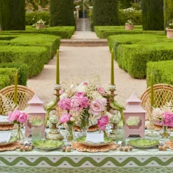 Mrs. Alice Glasses|Emerald Hobnail Glasses (Set Of 6)