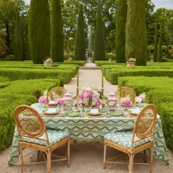 Mrs. Alice Glasses|Emerald Hobnail Glasses (Set Of 6)