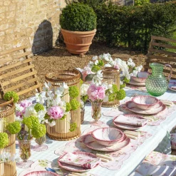 Mrs. Alice Jugs|Emerald Hobnail Jug & Rose Handle