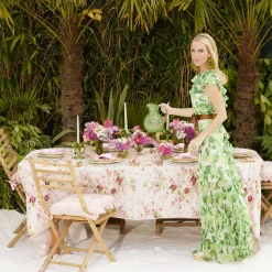 Mrs. Alice Jugs|Emerald Hobnail Jug & Rose Handle