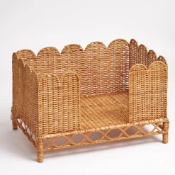 Mrs. Alice Rattan Furniture|Ethel Dog Bed