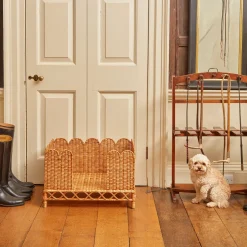 Mrs. Alice Rattan Furniture|Ethel Dog Bed