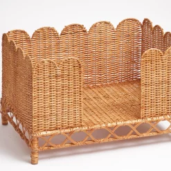 Mrs. Alice Rattan Furniture|Ethel Dog Bed