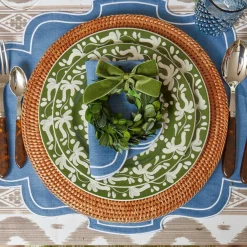 Mrs. Alice Napkins|Eve Blue Linen Napkins (Set Of 4)