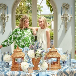 Mrs. Alice Pagodas & Lanterns|Extra Large Natural Rattan Pagoda Lantern