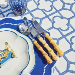 Mrs. Alice Cutlery Sets|Faux Bamboo Cutlery (5 Piece)