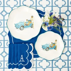 Mrs. Alice Dinner Plates|Fiat Jolly Dinner & Starter Plates (Set Of 8)