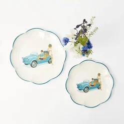 Mrs. Alice Starter Plates|Fiat Jolly Dinner & Starter Plates (Set Of 8)
