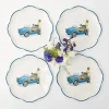 Mrs. Alice Crockery Sets|Fiat Jolly Starter Plates (Set Of 4)