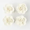 Mrs. Alice Napkin Rings, Bows & Wreaths|Fiore Porcelain Napkin Rings (Set Of 4)