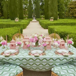 Mrs. Alice Napkins|Fleur Pink Napkins (Set Of 4)