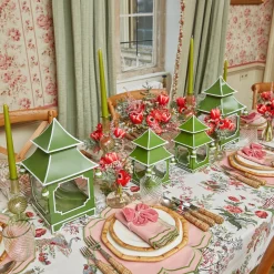 Mrs. Alice Placemats|Fleur Pink Placemats (Set Of 4)