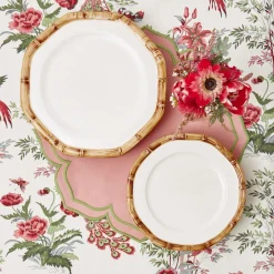 Mrs. Alice Placemats|Fleur Pink Placemats (Set Of 4)