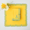 Mrs. Alice Napkins|Fleur Yellow Napkins (Set Of 4)