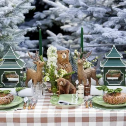 Mrs. Alice Candles|Forest Green Candles (Set Of 8)