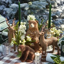 Mrs. Alice Candles|Forest Green Candles (Set Of 8)