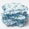 Mrs. Alice Cushions|Frilled Lily Of The Valley Seat Pad Cushion (Set Of 4)