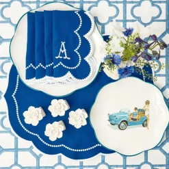 Mrs. Alice Placemats|Gabrielle Blue Placemats (Set Of 4)