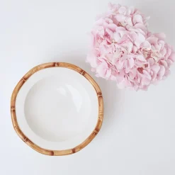 Mrs. Alice Bamboo Crockery|Geometric Bamboo Bowl