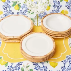 Mrs. Alice Bamboo Crockery|Geometric Bamboo Bowl