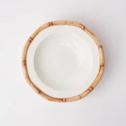 Mrs. Alice Bamboo Crockery|Geometric Bamboo Bowl