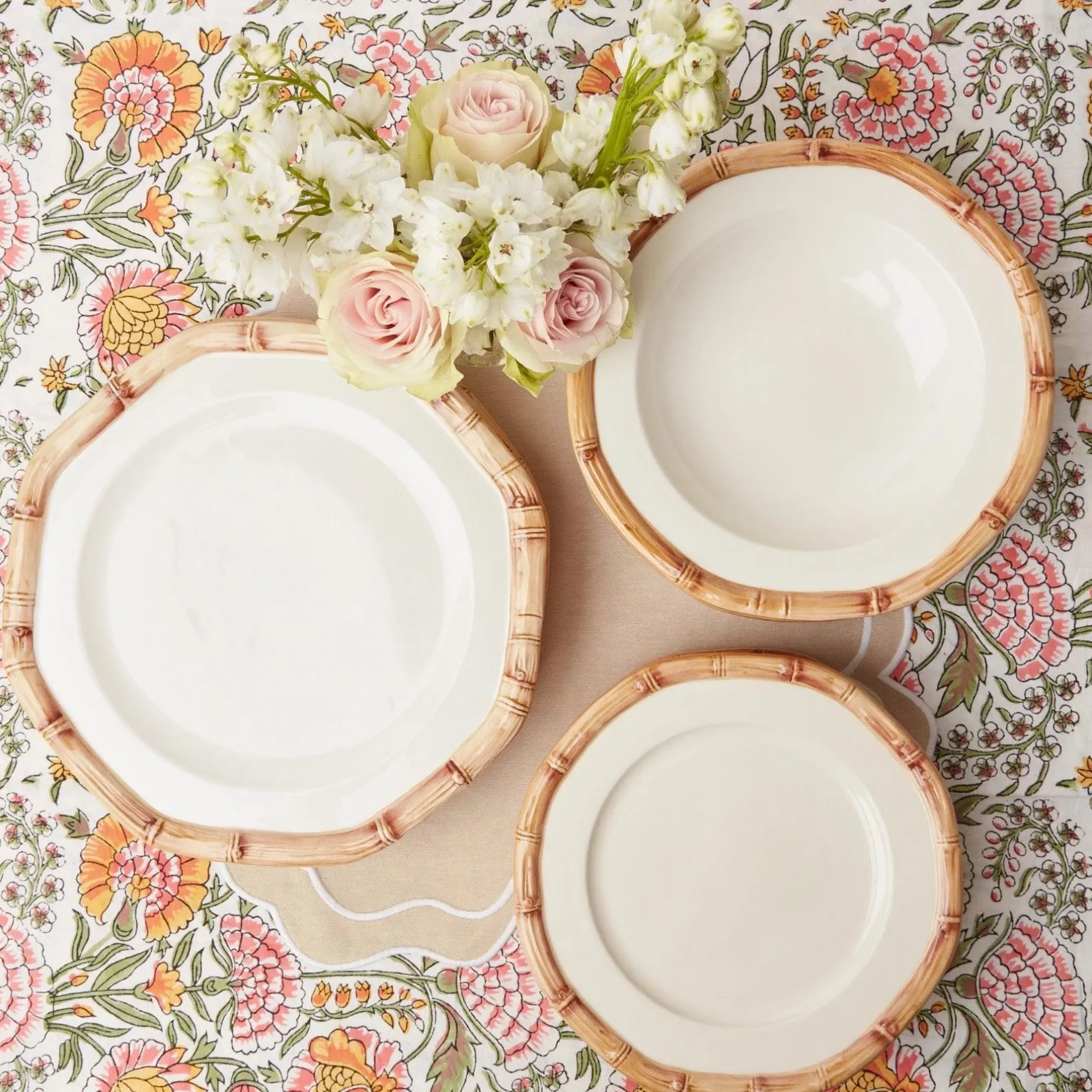 Mrs. Alice Bamboo Crockery|Geometric Bamboo Bowl