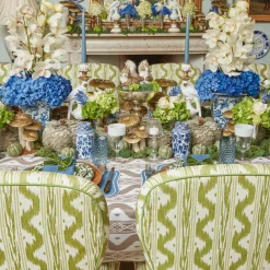 Mrs. Alice Candle Holders|Glass Lantern Tea Light Holder (Pair) - 18Cm