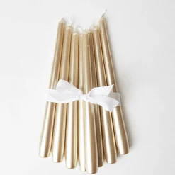 Mrs. Alice Candles|Gold Candles (Set Of 8)