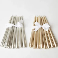 Mrs. Alice Candles|Gold Candles (Set Of 8)