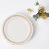 Mrs. Alice Dinner Plates|Gold Garland Dinner Plate