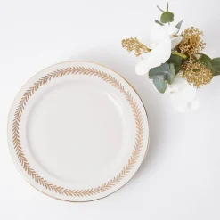 Mrs. Alice Dinner Plates|Gold Garland Dinner Plate