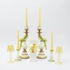 Mrs. Alice Candlescapes|Green & Yellow Parrot Candlescape