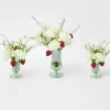 Mrs. Alice Vases|Green Fluted Vase Set