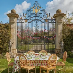 Mrs. Alice Vases|Green Fluted Vases (Pair)