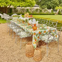 Mrs. Alice Starter Plates|Green Garland Starter Plates (Set Of 4)