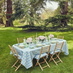 Mrs. Alice Starter Plates|Green Geometric Bamboo Starter Plate (Set Of 4)