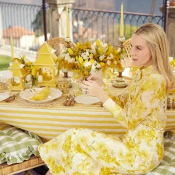 Mrs. Alice Candle Holders|Green Parrot Candle Holder (Pair)