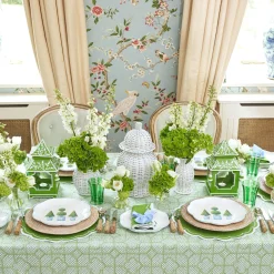 Mrs. Alice Glasses|Green Positano Glasses (Set Of 4)