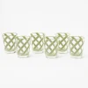 Mrs. Alice Glasses|Green Swirl Outdoor Glasses (Set Of 6)