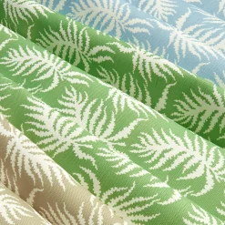 Mrs. Alice Serena Fresson Fabrics|Green Trailing Ferns Fabric