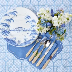 Mrs. Alice Cutlery Sets|Grey Horn Cutlery Set (5 Piece)